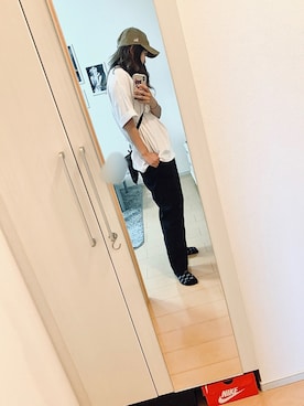 𝐑𝐈𝐈(rina tokiai)さん(レディース・163cm)の夏コーディネート