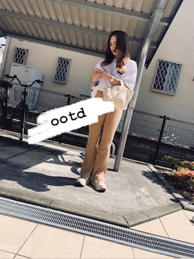 「In-N-Out Burger（インアンドアウトバーガー）のアイテム」を使った、𝐑𝐈𝐈（rina tokiai）さん（レディース・163cm）の夏コーディネート
