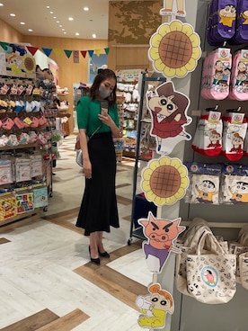 𝐑𝐈𝐈(rina tokiai)さん(レディース・166cm)の夏コーディネート