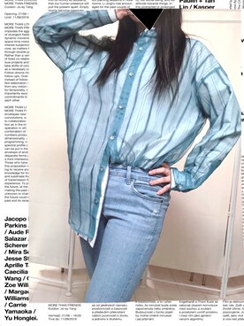 X's 矢野百華さん（レディース・158cm）の春コーディネート