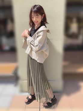 MAIさん（レディース・165cm）の春コーディネート