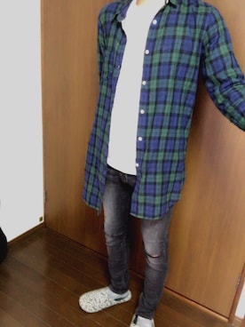 ゅーいさん（メンズ・171cm）の春コーディネート