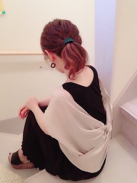 「アイテム（サンダル）」を使った、kiyoさん（レディース・146cm・30代）の夏コーディネート