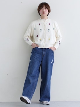 Kさん（レディース・162cm）の冬コーディネート