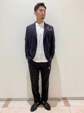 「Easy Set Up」｜「アイテム（ジャケット/アウター）」を使った、nagano5915さん（メンズ・178cm）の夏コーディネート