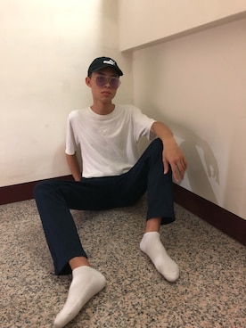 「REMIX（リミックス）のアイテム」を使った、victor さん（メンズ・182cm）の夏コーディネート
