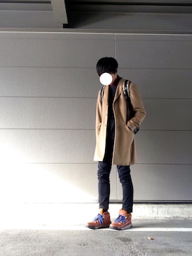 たさん（メンズ・180cm）の冬コーディネート