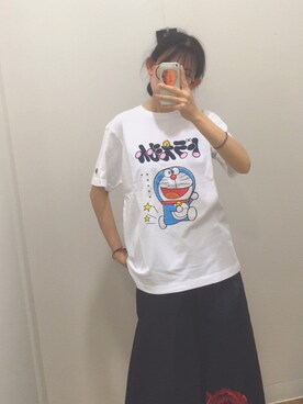 「UNIQUE（ユニーク）のアイテム（トップス）」を使った、讠争さん（レディース・162cm）の秋コーディネート