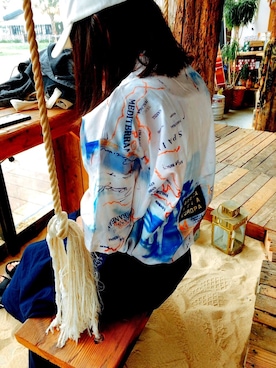 「沖縄旅行」｜なちゃろさん（レディース・152cm・10代）の冬コーディネート