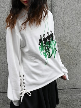 「WORLD WIDE LOVE!（ワールドワイドラブ）のアイテム」を使った、WORLD WIDE LOVE!さん（レディース・157cm）の春コーディネート