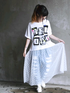 WORLD WIDE LOVE!さん（レディース・157cm）の夏コーディネート