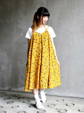 「Rydia（リディア）のアイテム」を使った、WORLD WIDE LOVE!さん（レディース・157cm）の夏コーディネート