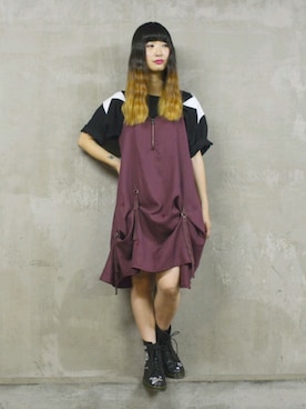 「WORLD WIDE LOVE!（ワールドワイドラブ）のアイテム」を使った、WORLD WIDE LOVE!さん（レディース・157cm）の夏コーディネート