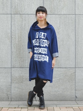 「WORLD WIDE LOVE!（ワールドワイドラブ）のアイテム」を使った、WORLD WIDE LOVE!さん（レディース・157cm）の夏コーディネート