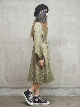 「WORLD WIDE LOVE!（ワールドワイドラブ）のアイテム」を使った、WORLD WIDE LOVE!さん（レディース・157cm）の冬コーディネート