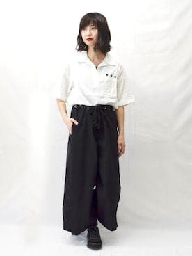 「モノトーン」｜WORLD WIDE LOVE!さん（レディース・157cm）の春コーディネート