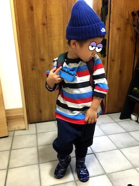 boy_snさん（キッズ・90cm）の秋コーディネート