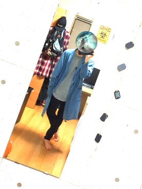 「SPINNS（スピンズ）のアイテム（その他アウター）」を使った、Sotaさん（メンズ・174cm）の春コーディネート