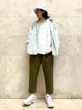 「MAISON TOKYO（メゾントウキョウ）のアイテム」を使った、YouTuber美容師テラヤマジック相互さん（メンズ・172cm）の春コーディネート