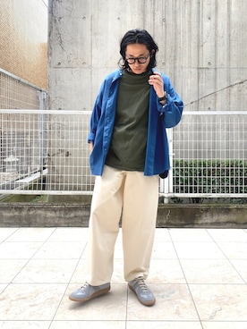 YouTuber美容師テラヤマジック相互さん(メンズ・172cm)の夏コーディネート