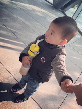 mizichen♡̆̈さん（キッズ・110cm）の冬コーディネート