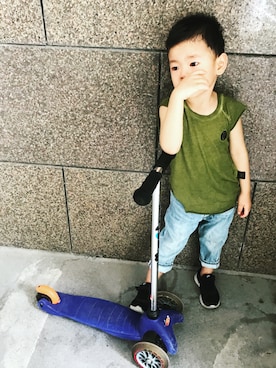 mizichen♡̆̈さん（キッズ・110cm）の夏コーディネート