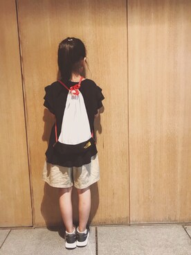 「khaki」｜「アイテム（その他）」を使った、mizichen♡̆̈さん（キッズ・124cm）の夏コーディネート