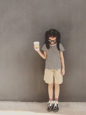 mizichen♡̆̈さん(キッズ・125cm)の夏コーディネート