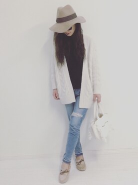 KAORIIIIIIIIさん（レディース・156cm）の冬コーディネート