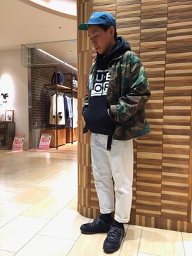 「アウトドアミックス」｜funatoさん（メンズ・166cm）の春コーディネート