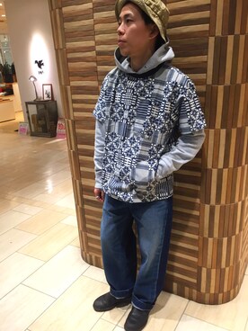 「Blundstone（ブランドストーン）のBlundstone/ブランドストーン　ｻｲﾄﾞｺﾞｱﾌﾞｰﾂ Men's（ブーツ）」を使った、funatoさん（メンズ・166cm）の春コーディネート