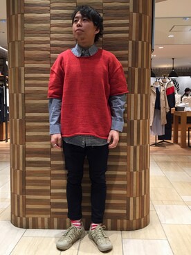 funatoさん（メンズ・166cm）の春コーディネート