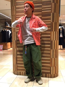 funatoさん（メンズ・166cm）の春コーディネート