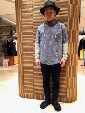 funatoさん（メンズ・166cm）の春コーディネート