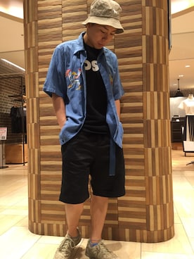 funatoさん（メンズ・166cm）の夏コーディネート