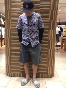 funatoさん（メンズ・166cm）の夏コーディネート