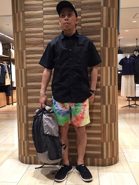 funatoさん（メンズ・166cm）の夏コーディネート