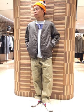 funatoさん（メンズ・166cm）の秋コーディネート