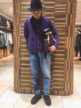 funatoさん（メンズ・166cm）の冬コーディネート