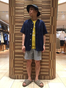 funatoさん（メンズ・166cm）の夏コーディネート