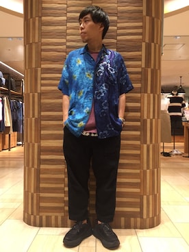 funatoさん（メンズ・166cm）の夏コーディネート