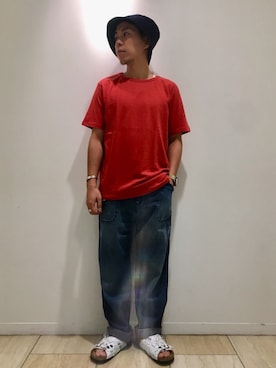 funatoさん（メンズ・166cm）の夏コーディネート