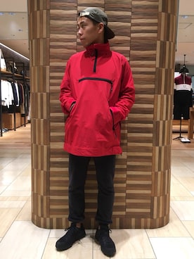 「BURLAP OUTFITTER」｜「アイテム（ブルゾン）」を使った、funatoさん（メンズ・166cm）の秋コーディネート