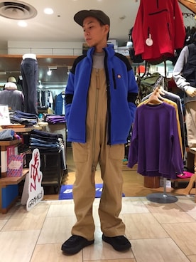 「AlexanderLeeChang（アレキサンダーリーチャン）のアイテム（キャップ）」を使った、funatoさん（メンズ・166cm）の秋コーディネート