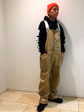 「SUB POP（サブポップ）のアイテム（トップス）」を使った、funatoさん（メンズ・166cm）の秋コーディネート