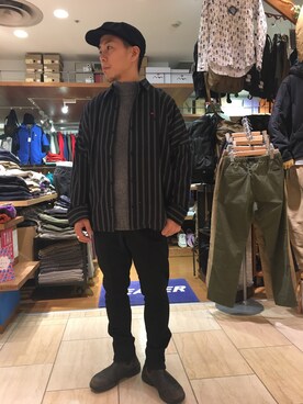 funatoさん（メンズ・166cm）の秋コーディネート