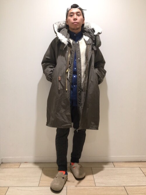 搭配连帽长外套的时尚穿搭总览(用户类型:店员,身高:161cm～170cm)