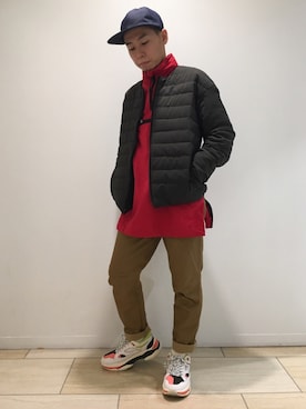 「BURLAP OUTFITTER」｜「アイテム（ブルゾン）」を使った、funatoさん（メンズ・166cm）の秋コーディネート