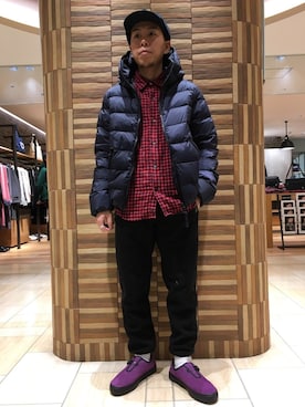 funatoさん（メンズ・166cm）の冬コーディネート