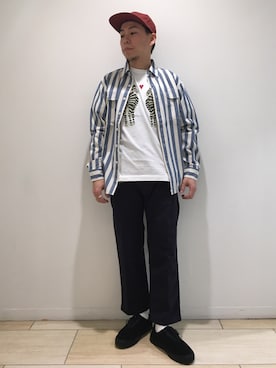 funatoさん（メンズ・166cm）の春コーディネート